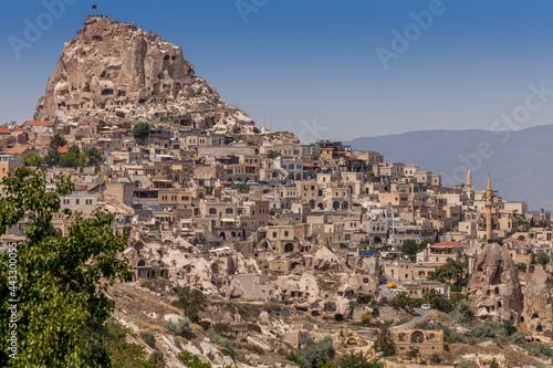 The Cave houses of Uchisar, Cappadocia, Turkey