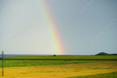 rainbow. rainbow in Vama Veche, Romania.