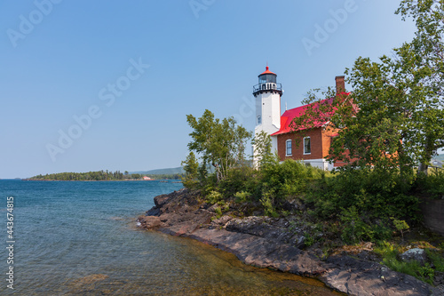 Eagle Harbor Lighthouse, Upper Peninsula, Michigan, USA