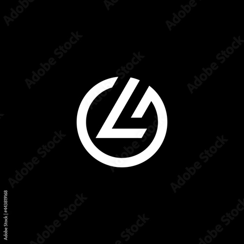 letter LG, GL logo