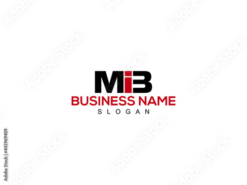 Letter MIB Logo Icon Vector Image Design For Company or Business