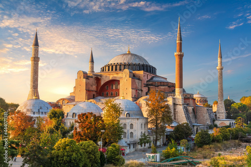 Hagia Sophia, famous landmark of Istanbul, Turkey