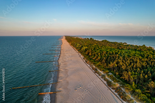Hel Peninsula, Poland. 35-km-long sandbar peninsula in northern Poland. 