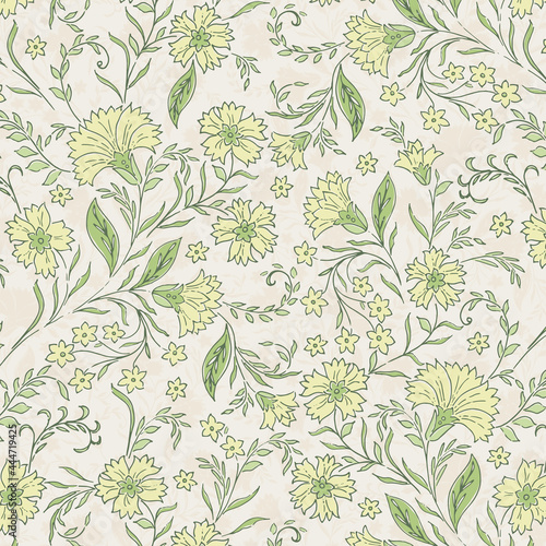 Classic Green and Yellow Pattern