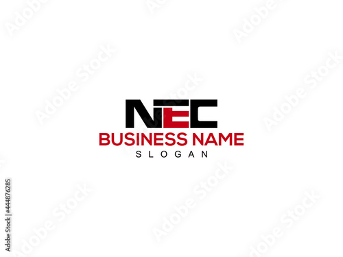 Letter NEC Logo Icon Vector Image Design For Company or Business