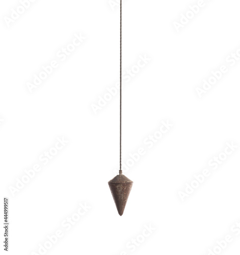 industrial pendulum isolated on white background
