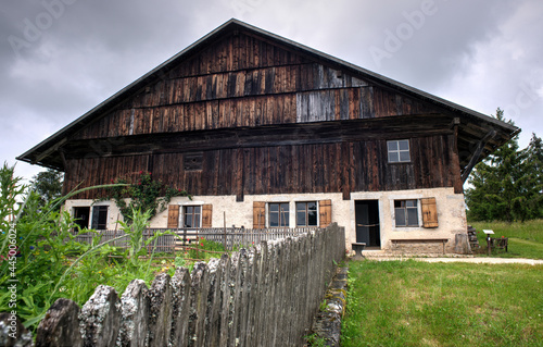 Ferme comtoise à Nancray, Doubs, France