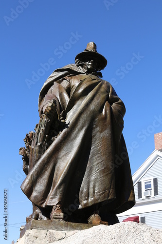 Statue of Roger Conant in Salem, Massachusetts