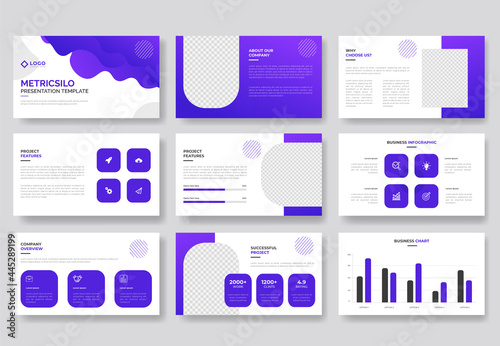 Business PowerPoint presentation template slides. modern keynote presentation, brochure design, website slider, landing page, annual report, company profile.