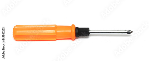 Screwdriver isolated on white background.