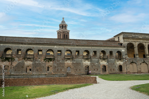 the Castle of San Giorgio in Mantua, Italy