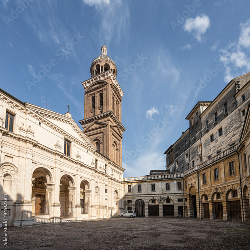 Castello square in Mantua, Italy