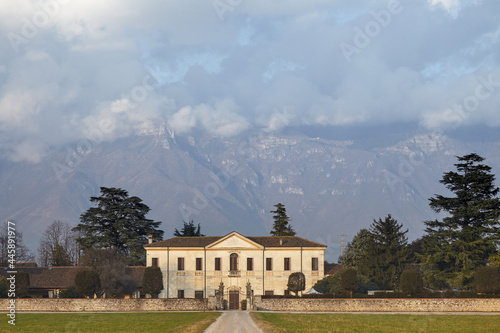 Venetian villa in coutryside in Schio