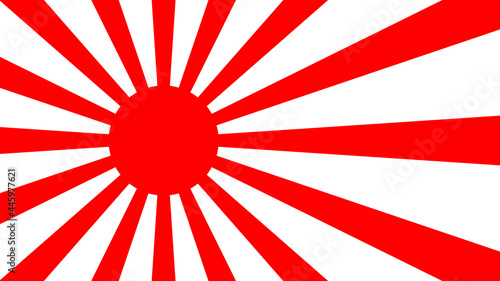Rising sun flag, flag of Japanese