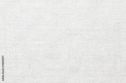 Linen fabric texture background. Natural white cloth canvas surface closeup 