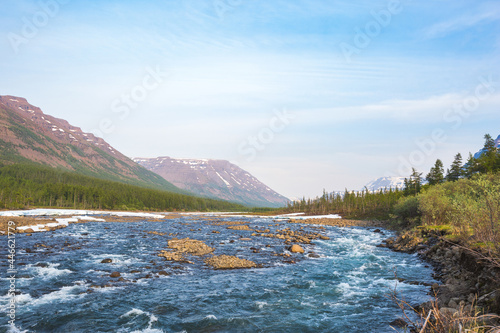 River Hoisey. Putorana Plateau; Russia
