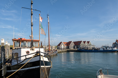 Port of Oudeschild on Texel, Noord-Holland Province, The Netherlands