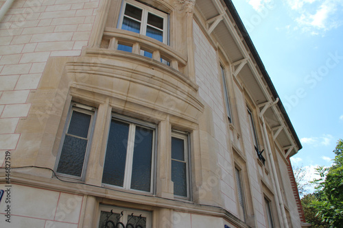 art nouveau house (biet) in nancy in lorraine (france) 