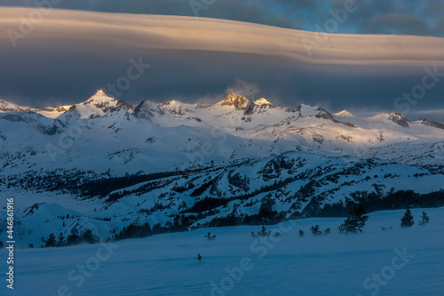 Winter, Snowstorm, Ansel Adams Wilderness, California