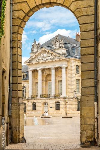 In the streets of Dijon in France