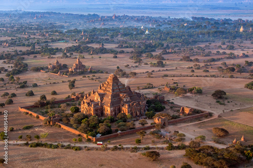 Aerial view of the Dhammayangyi Temple, in the Archaeological Zone - Bagan - Myanmar