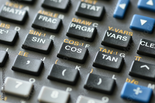 Sine Cosine Tangent - Calculator Keys