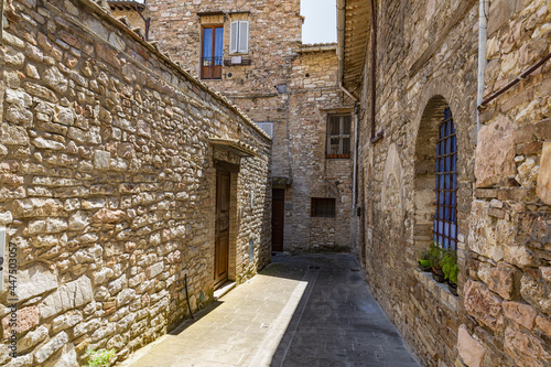 Assisi, Umbria, visit to the historic city center