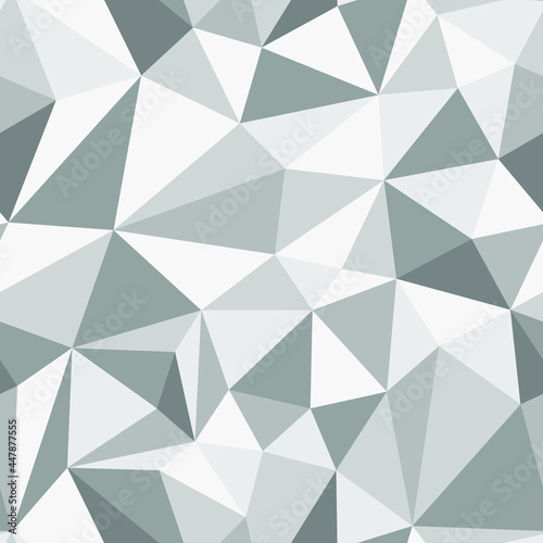 Geometric abstraction, crystal motif, seamless pattern. For decoration, fabric, wallpaper, clothing, accessories.