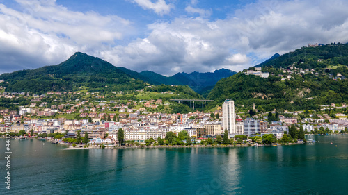 Pictures from Geneva lake, Montreux, Switzerland. 