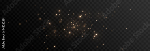 Vector magic glow. Sparkling light, sparkle dust png. Sparkling magical dust. Christmas light.