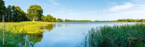 Mecklenburg Sternberger Seenlandschaft Rothen Rothener See Panorama XXL Urlaub in Deutschland Sommerferien Mecklenburg Vorpommern Natur Naturschutz Mecklenburger Seenplatte Vogelschutzgebiet Fischerei