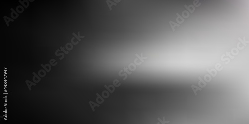 Dark gray vector gradient blur background.
