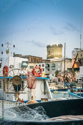 Forio d' Ischia - Il Torrione dal porto 