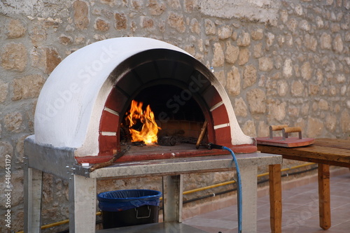 Traditional outdoor owen oven in Cyprus 