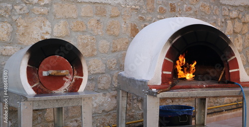 Traditional outdoor owen oven in Cyprus
