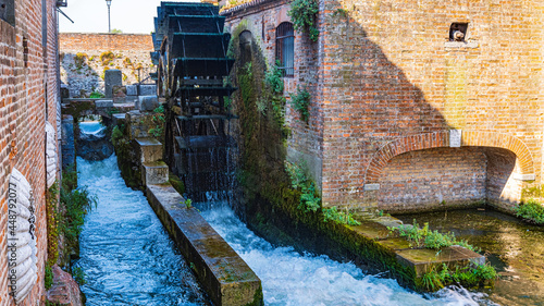 water mill in Dolo, Venice, Italy