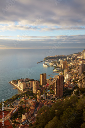 Cityscape of Montecarlo, Principality of Monaco