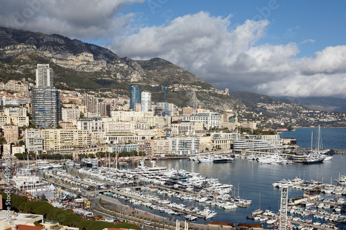 Cityscape of Monte Carlo, Principality of Monaco