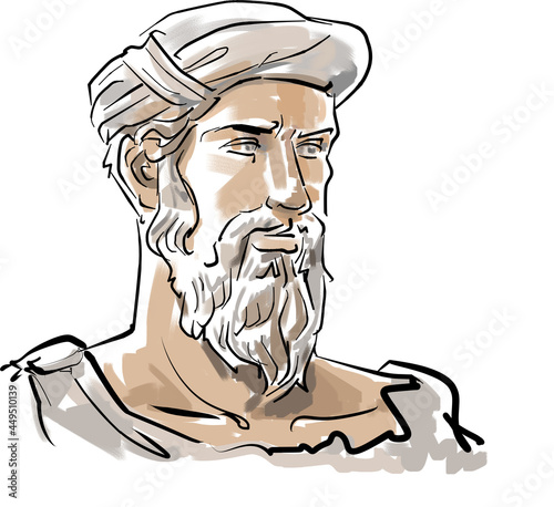 古代ギリシャの哲学者-数学者ピタゴラス