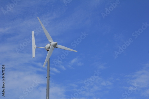 愛媛県伊方町 佐田岬半島にある飛行機型風車