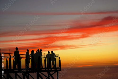 Atardecer en el mirador