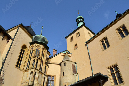Royal palace from the 15th century in the center of Kutna Hora, Central Bohemian Region, Czech Republic.