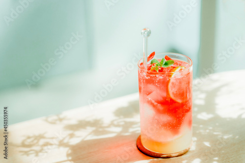 Grapefruit Ade with ice