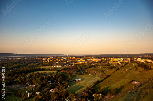 Early Morning Hot Air Balloon Ride of Penn State University 