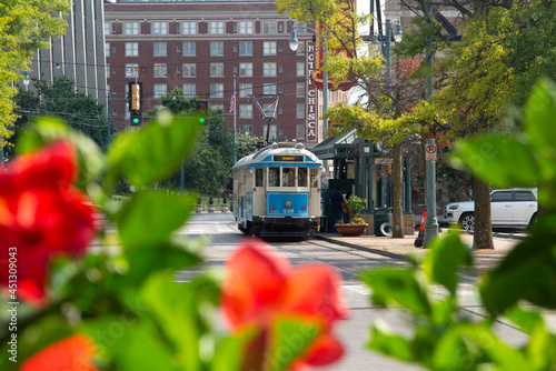 Downtown Vintage Trolley in Memphis Tennessee