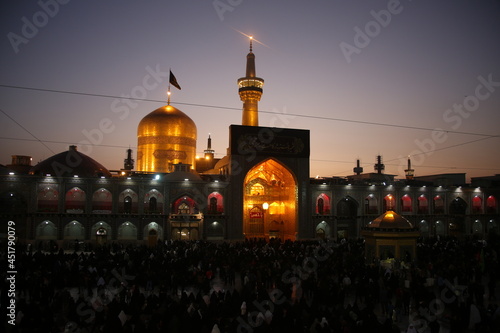 The shrine of Imam Ali bin Musa Al-Rida in Mashhad, Iran