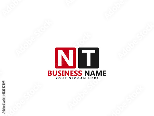 Letter NT logo, nt logo icon design vector for all kind of use