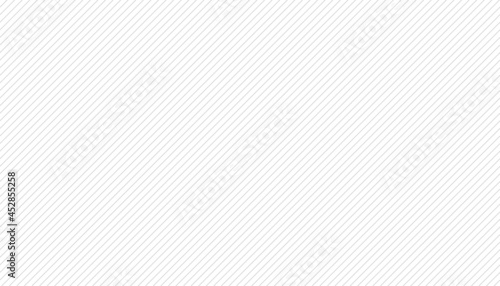 Thin lines gray diagonal texture striped pattern seamless with white background vector