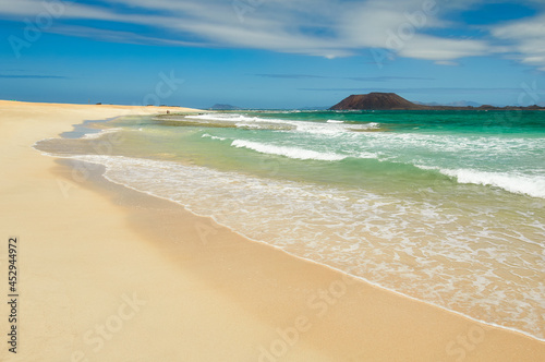 Beach Grandes Playas de Corralejo, Canary Island, Spain, Fuerteventura