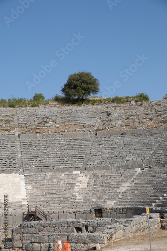 ancinet greek theater of dodoni in ioannina perfecture greece
